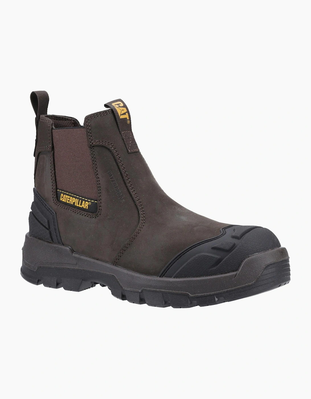 Caterpillar Striver XL Mens Safety Boots Brown/Yellow