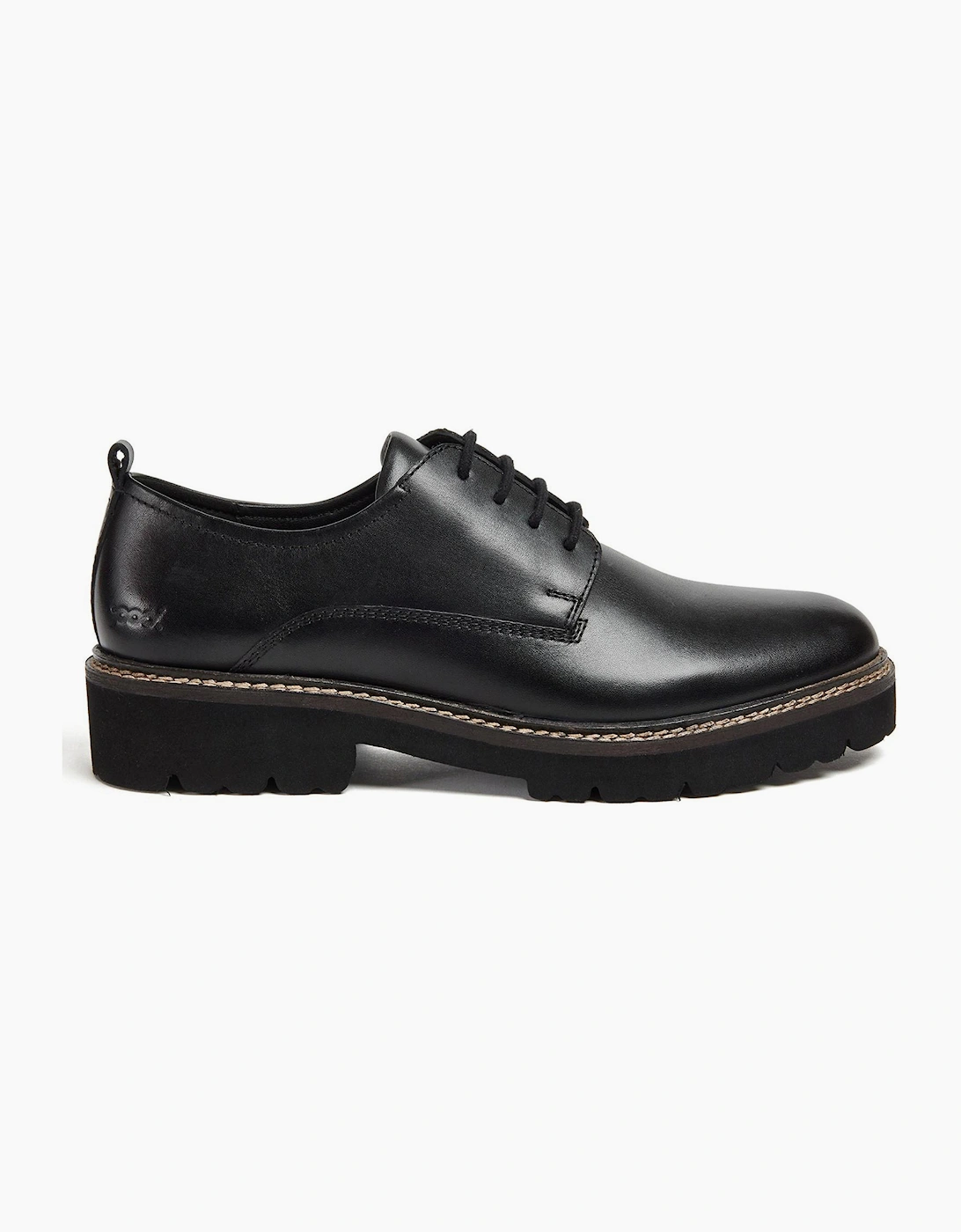 Pod Kris Womens Leather Shoes Black