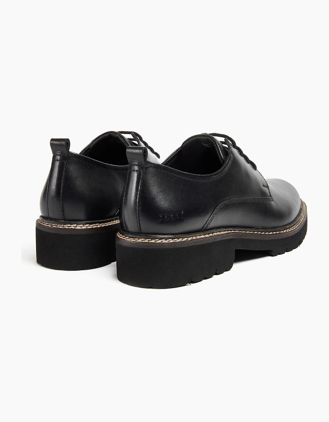 Pod Kris Womens Leather Shoes Black