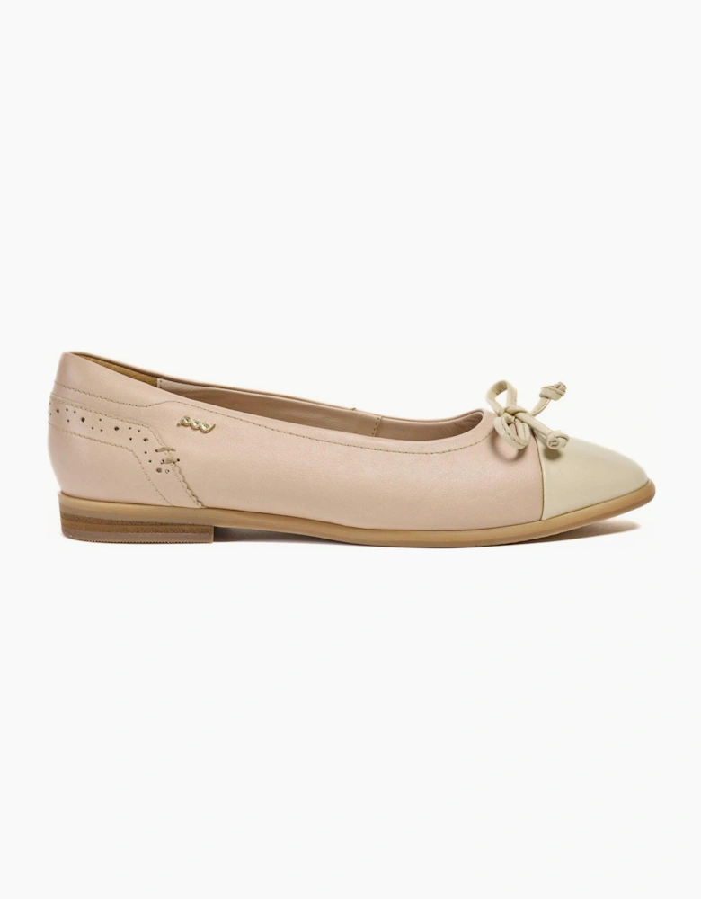 Pod Priya Womens Ballerina Shoes Pink
