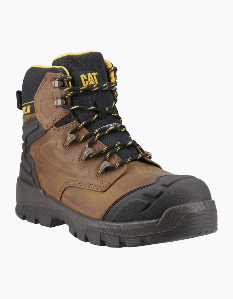 Caterpillar Striver XL 6 Mens Safety Boots Dark Beige/Black/Yellow
