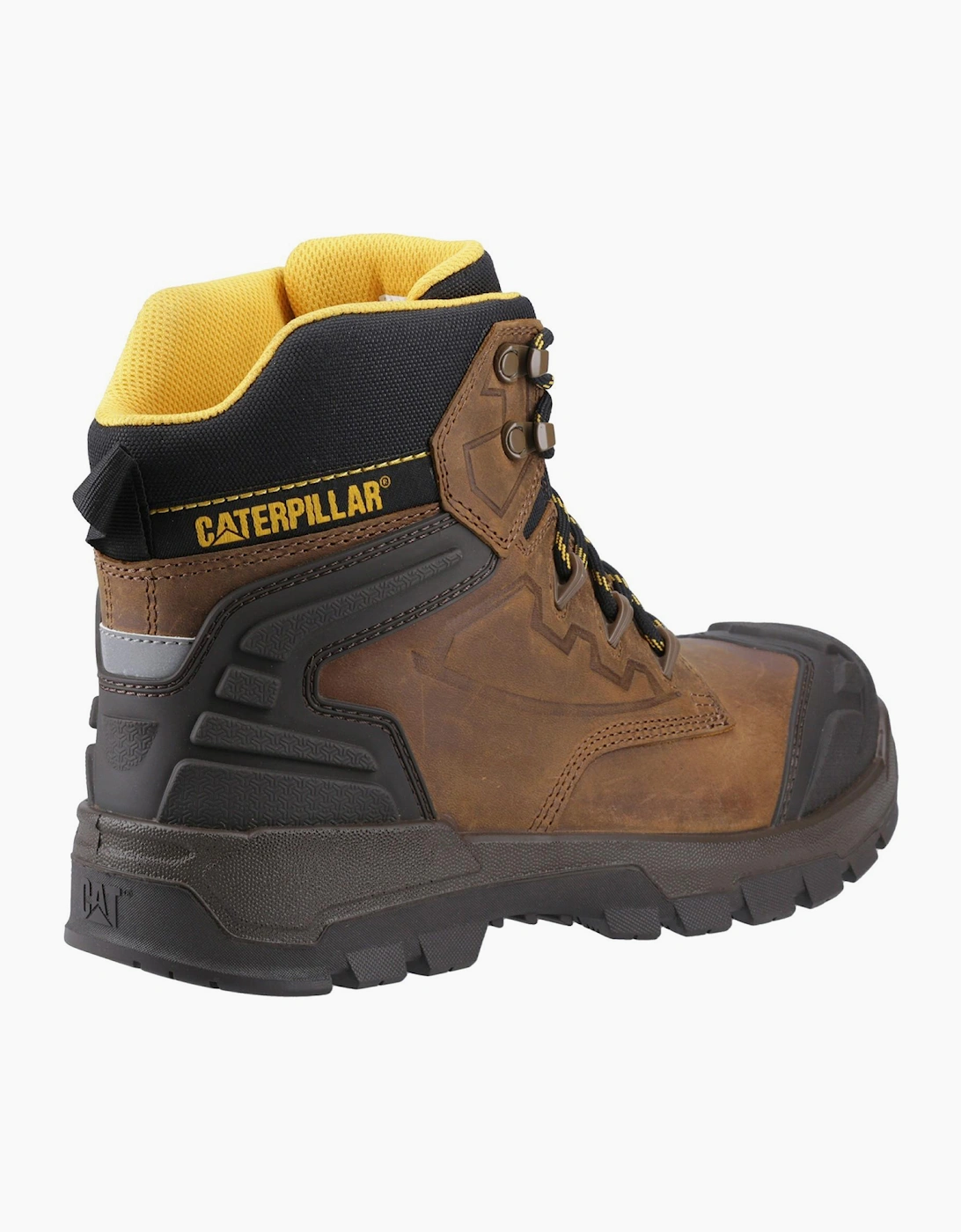 Caterpillar Striver XL 6 Mens Safety Boots Dark Beige/Black/Yellow