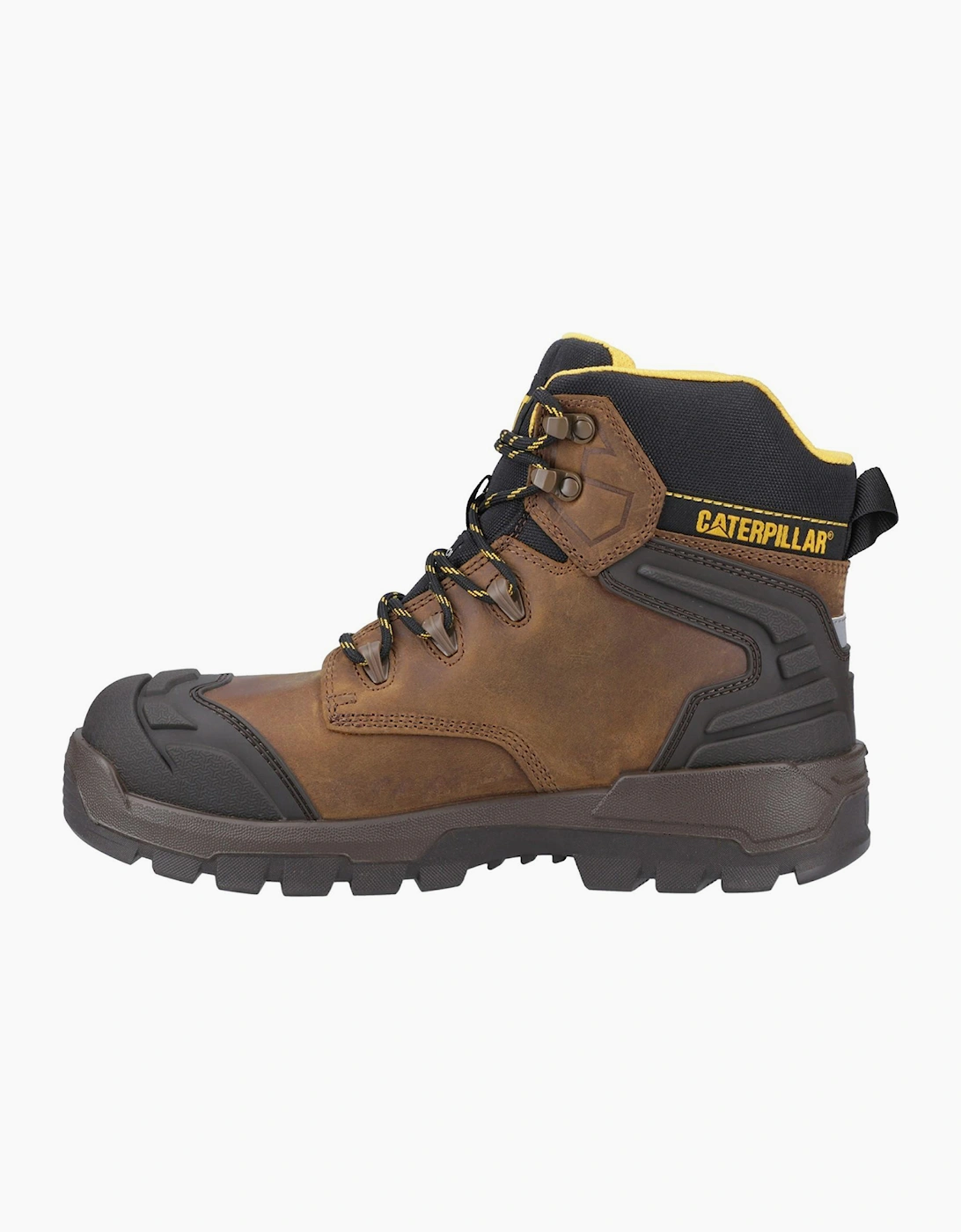 Caterpillar Striver XL 6 Mens Safety Boots Dark Beige/Black/Yellow