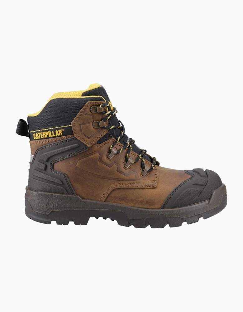 Caterpillar Striver XL 6 Mens Safety Boots Dark Beige/Black/Yellow