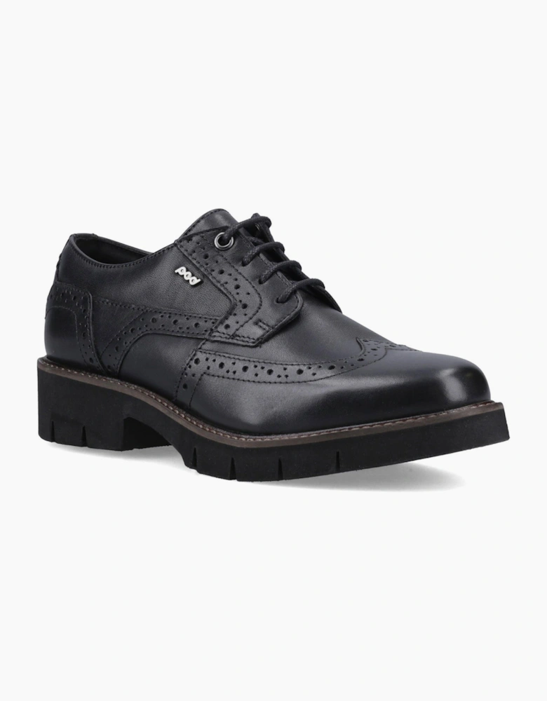 Pod Kacey Womens Leather Shoes Black