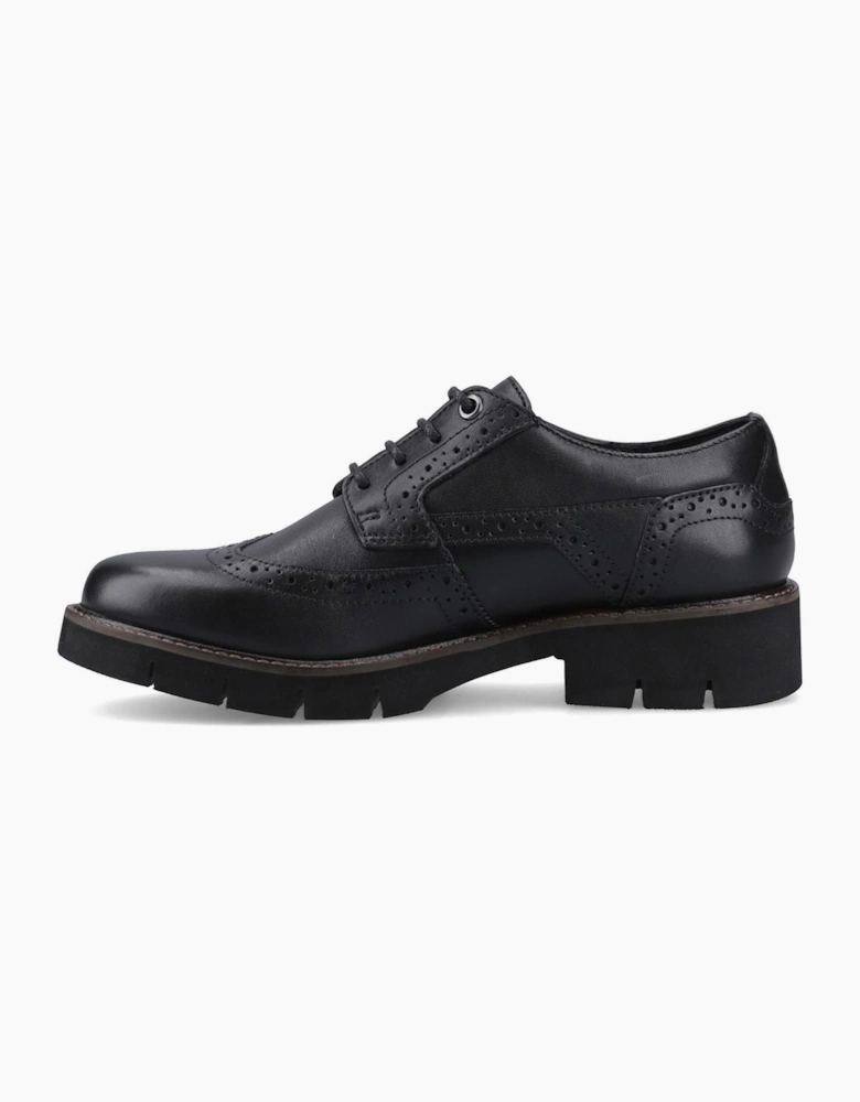 Pod Kacey Womens Leather Shoes Black