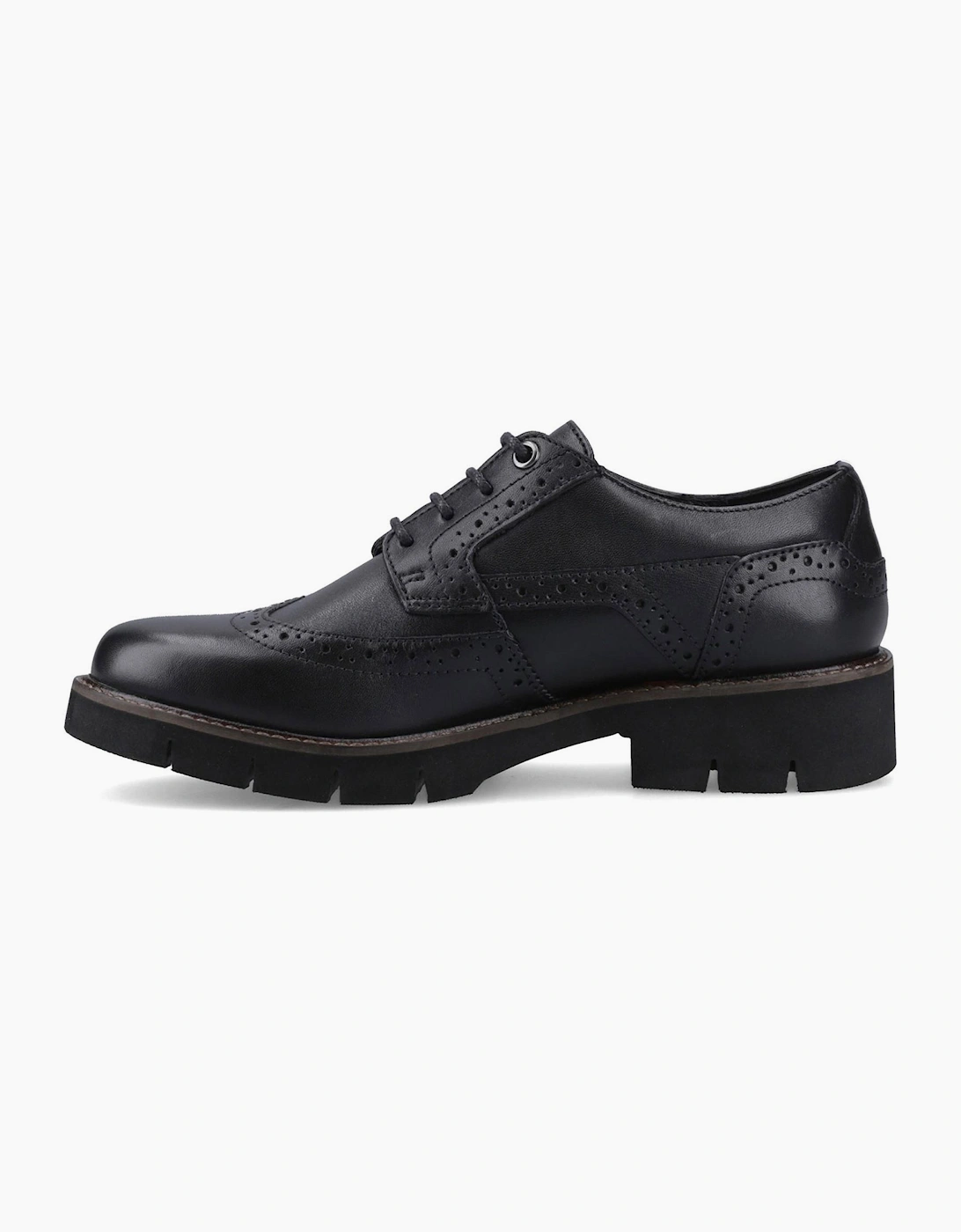 Pod Kacey Womens Leather Shoes Black