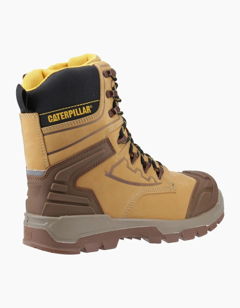 Caterpillar Striver XL 8 Mens Safety Boots Black/Honey/Yellow