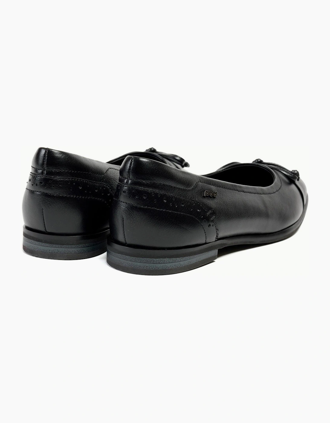 Pod Priya Womens Ballerina Shoes Black