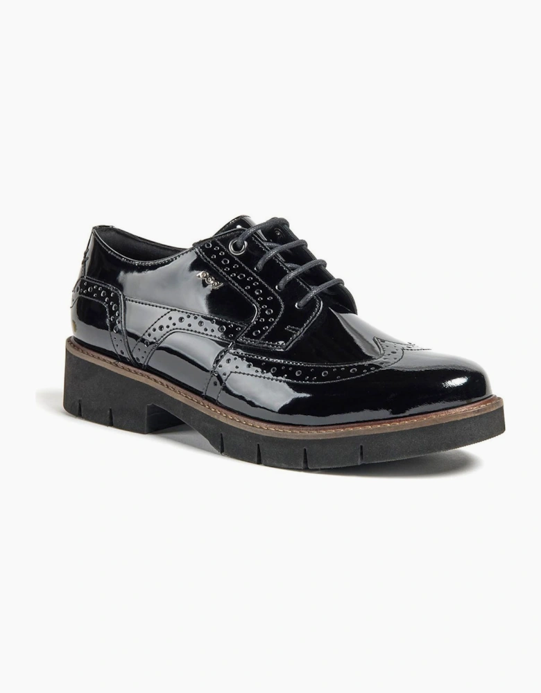 Pod Kacey Womens Leather Shoes Black
