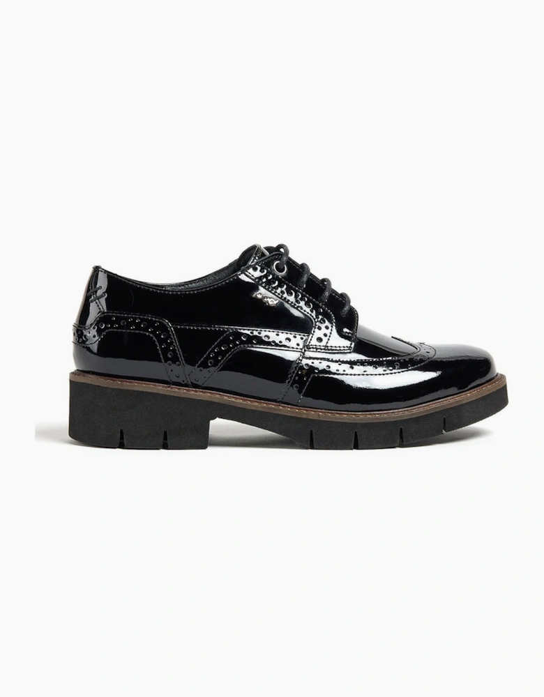 Pod Kacey Womens Leather Shoes Black