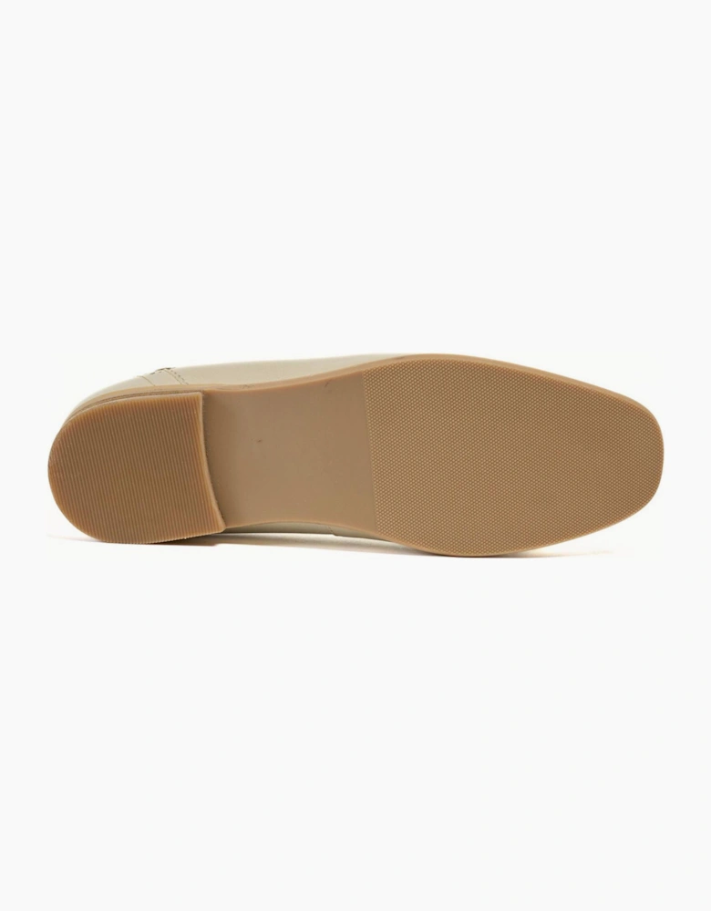 Pod Priya Womens Ballerina Shoes Taupe