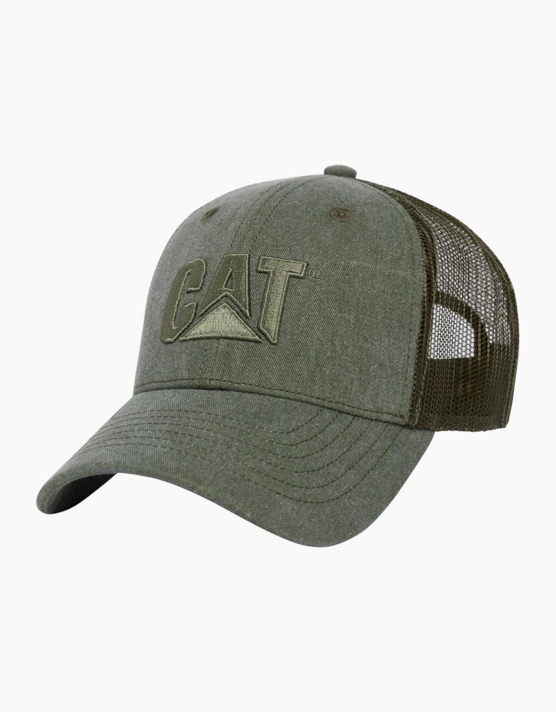 Caterpillar Trucker Mens Cap Marshland