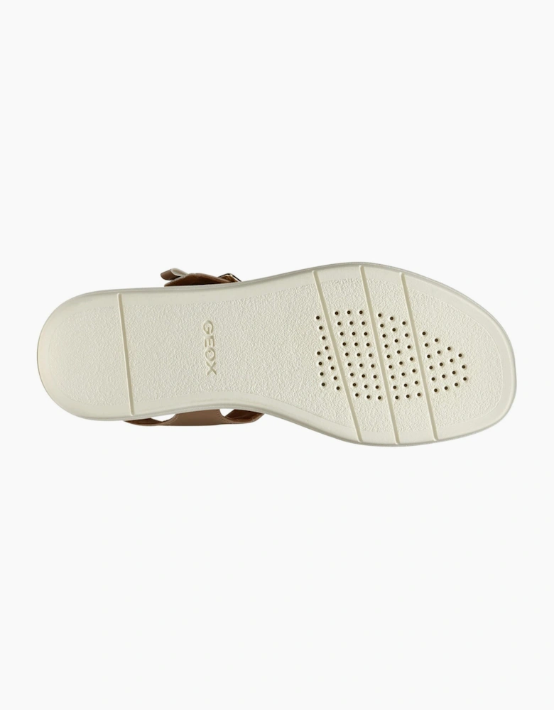 Geox D Camalei Womens Sandals Caramel