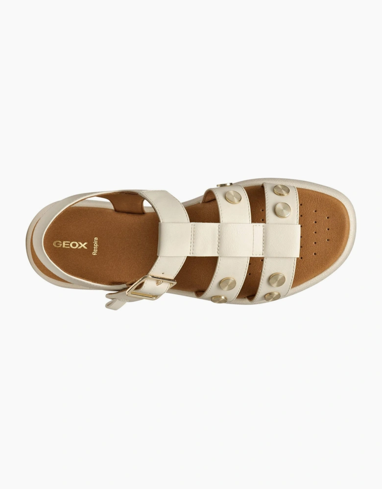 Geox D Camalei Womens Sandals Papyrus