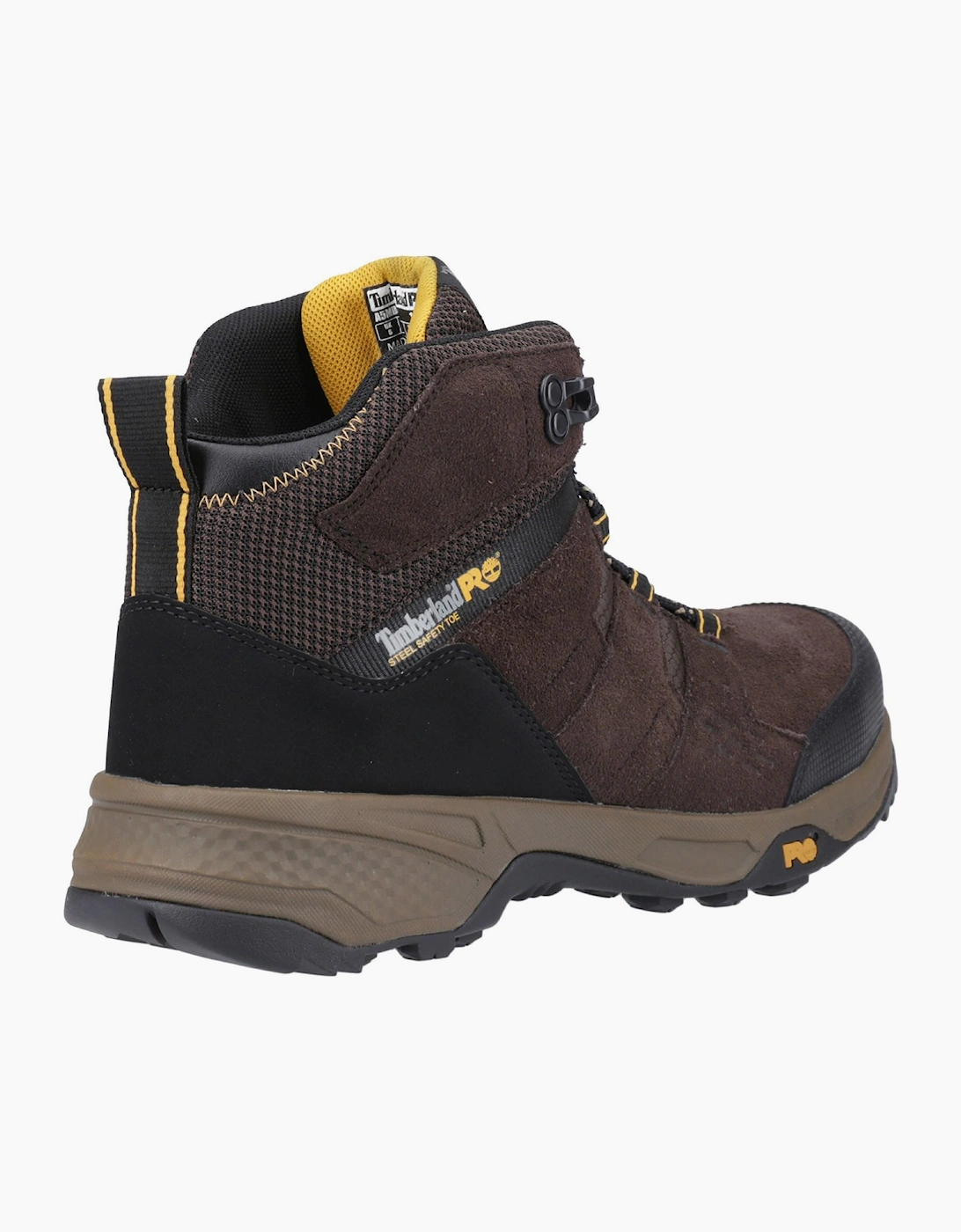 Timberland Pro Switchback Mens Work Safety Boots Dark Brown