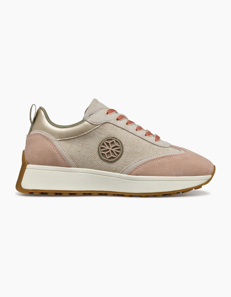 Geox Amabel Womens Trainers Light Sand/Light Taupe