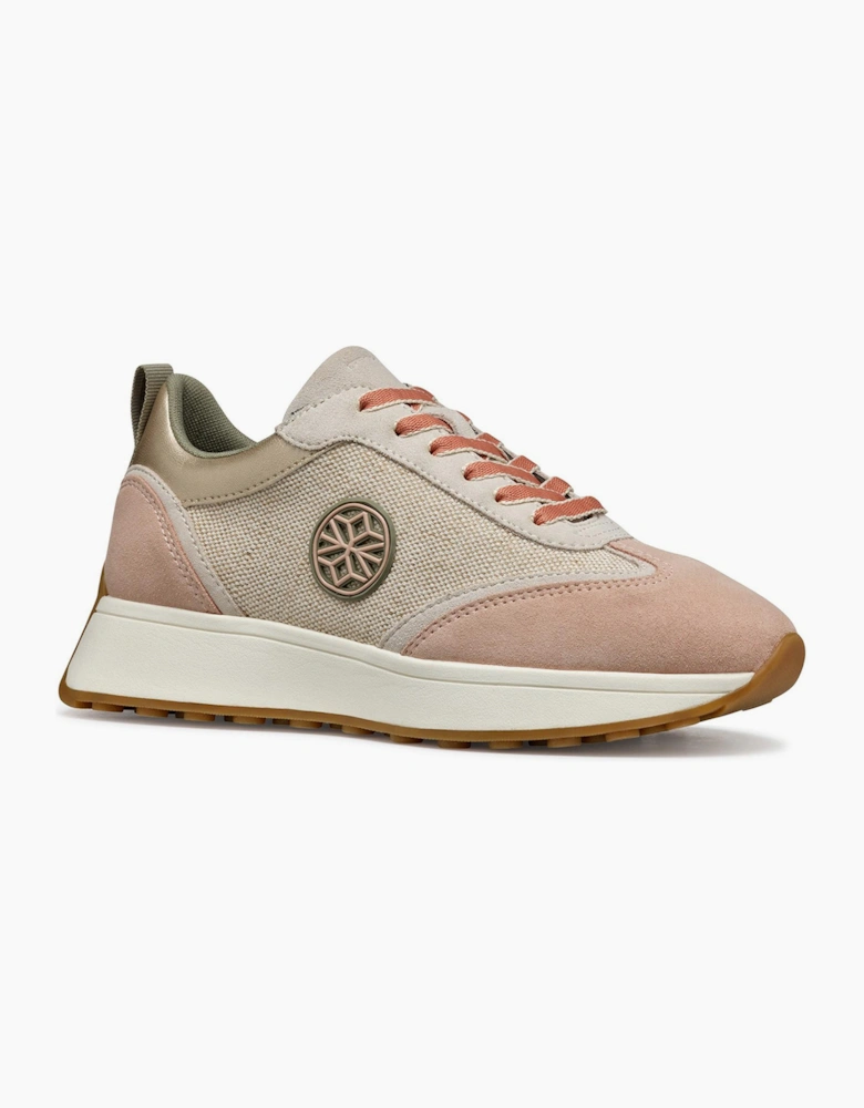 Geox Amabel Womens Trainers Light Sand/Light Taupe