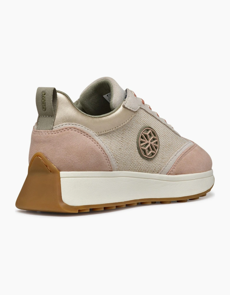 Geox Amabel Womens Trainers Light Sand/Light Taupe