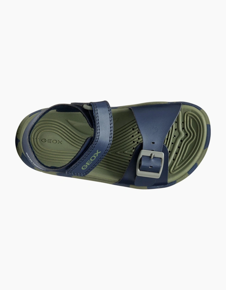 Geox Fusbetto Water Friendly Boys Sandals Navy / Military