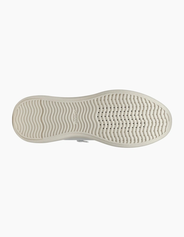 Geox Sunnetty Womens Trainers White/Silver