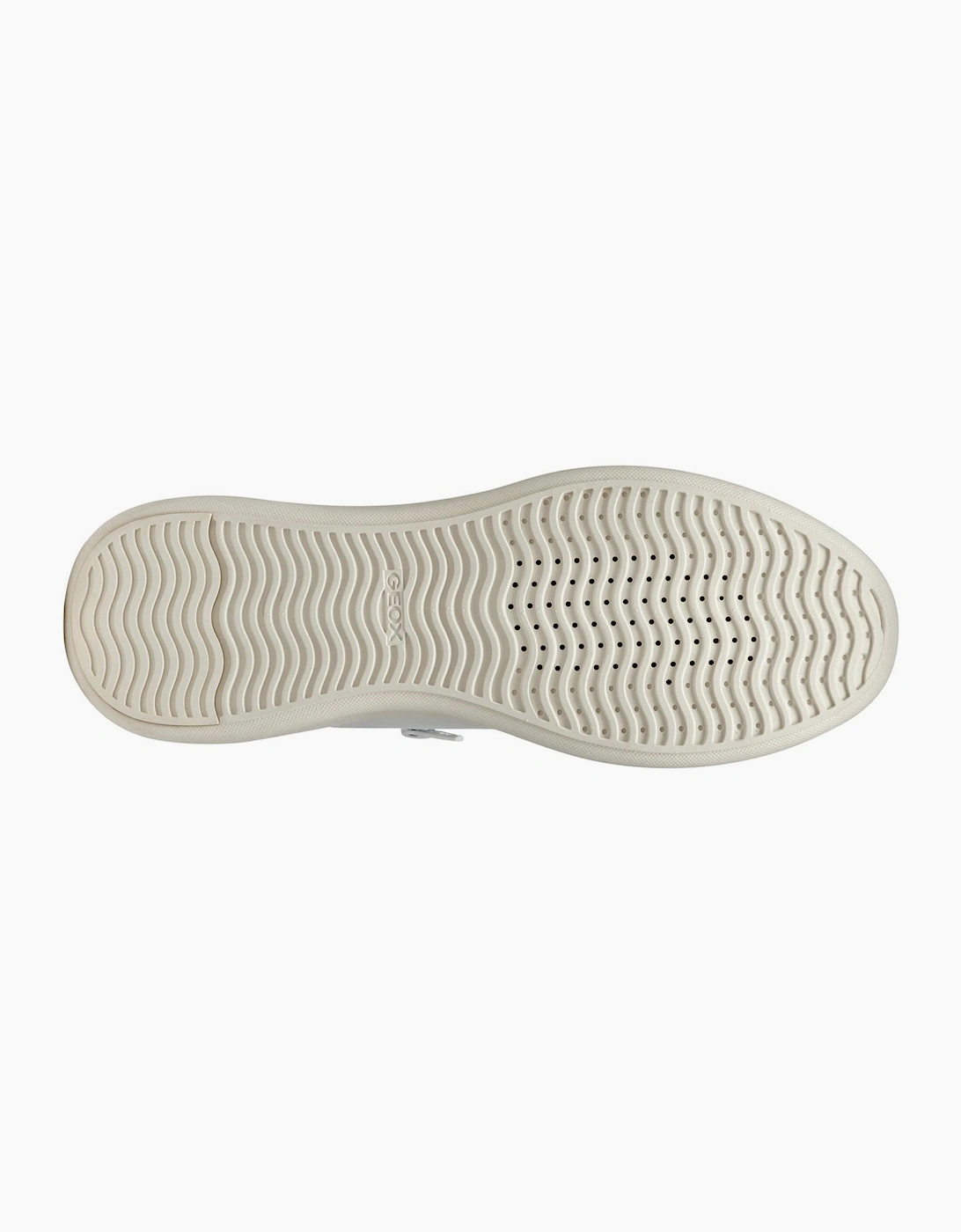 Geox Sunnetty Womens Trainers White/Silver