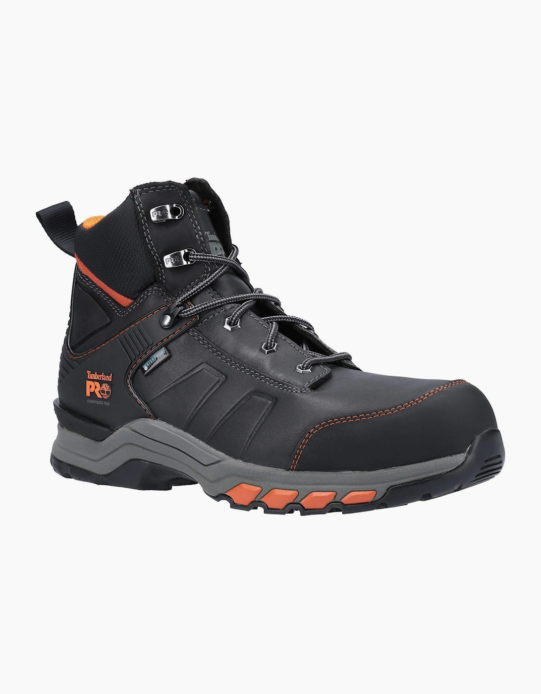 Timberland Pro Hypercharge Mens Safety Boots Black/Orange