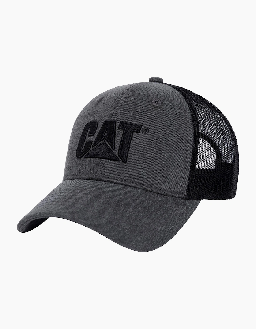 Caterpillar Men's Caterpillar Trucker Mens Cap Black / Grey - Multi/Black
