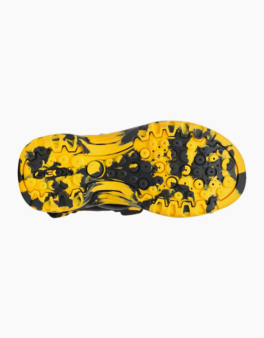 Geox Borealis Water-Friendly Boys Sandals Black/Yellow