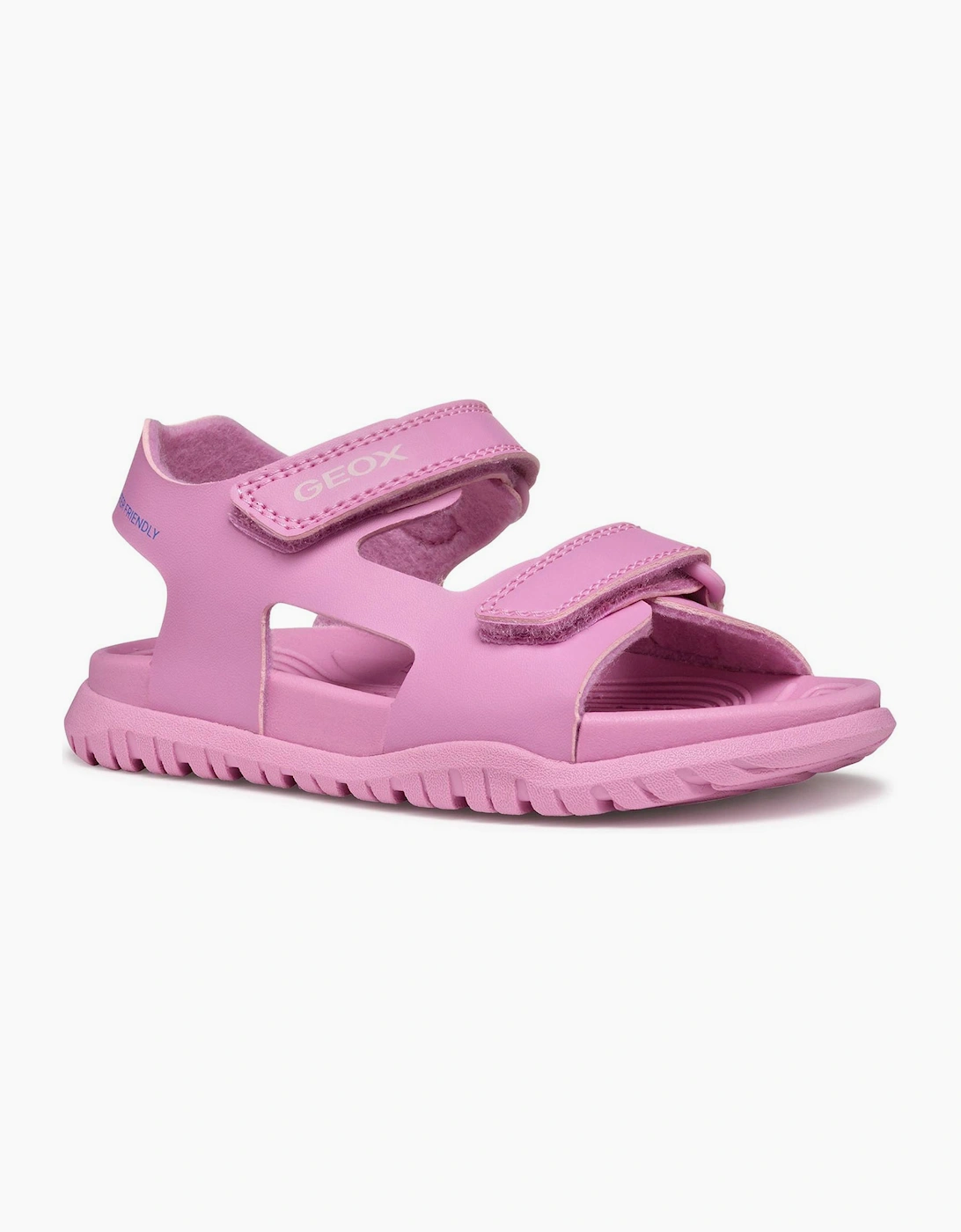 Geox Fusbetto Water Friendly Kids Girls Sandals Dark Pink