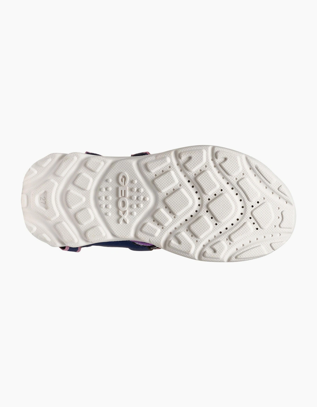 Geox Airadyum Water-Friendly Girls Sandals Navy/Purple