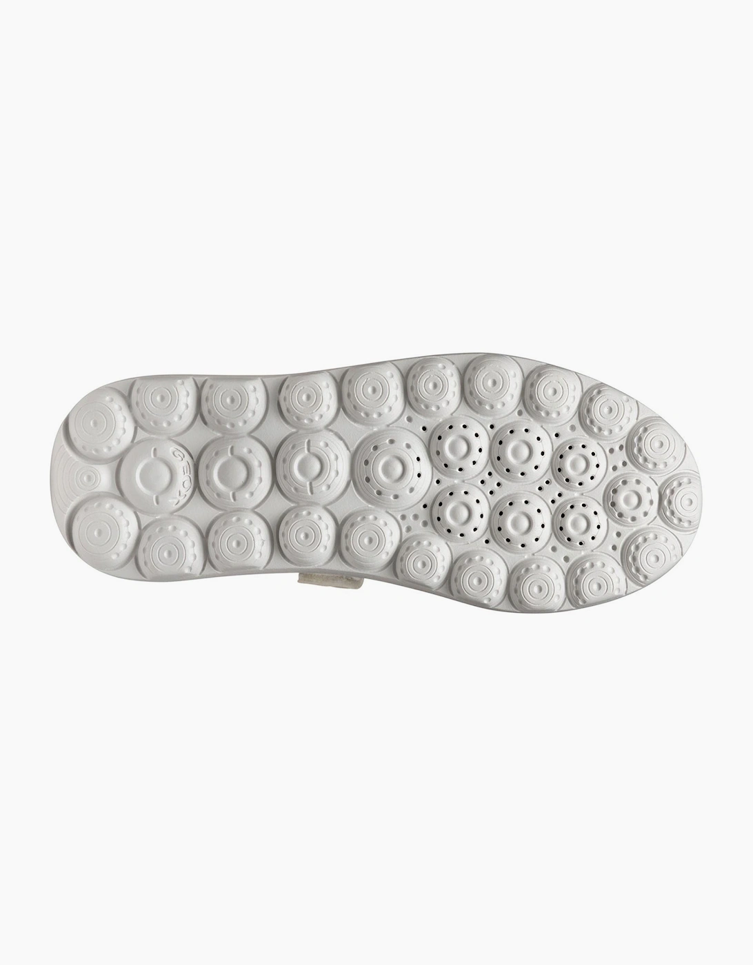 Geox Puffpop Girls Trainers White / Platinum