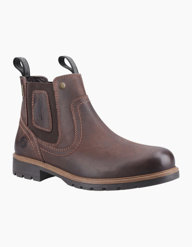Cotswold Chipping Waterproof Mens Boots Brown