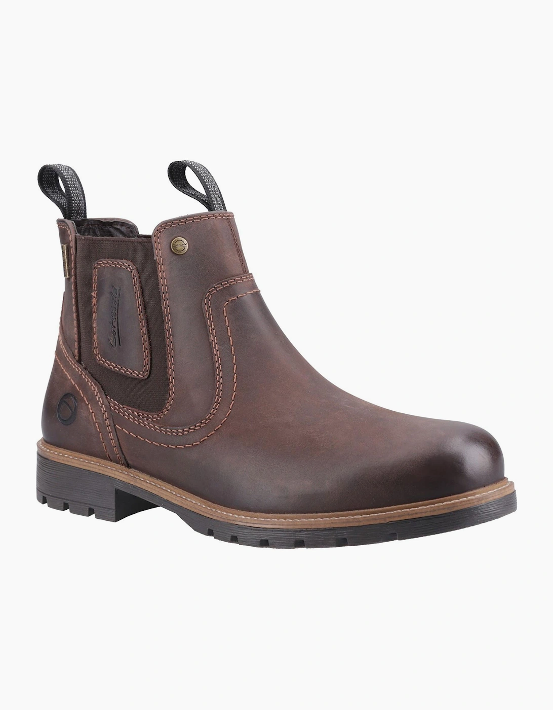 Cotswold Chipping Waterproof Mens Boots Brown