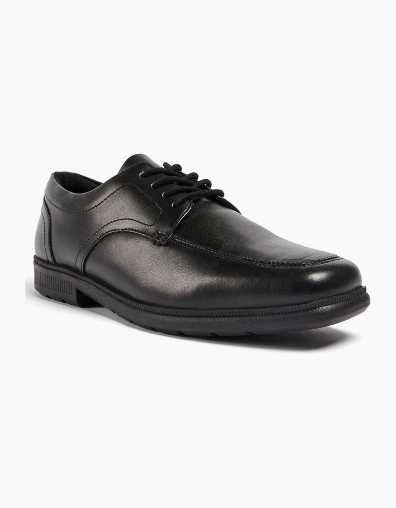 Pod Hornet Senior Boys School Shoes Black