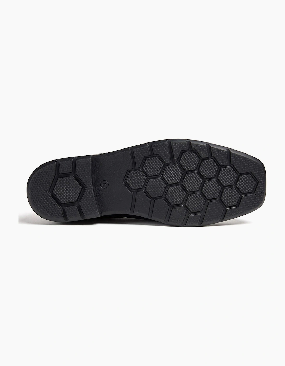 Pod Hornet Senior Boys School Shoes Black