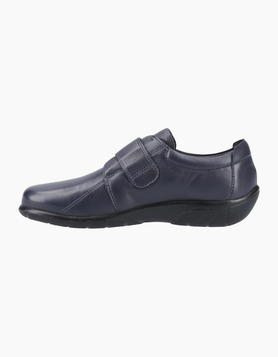 Fleet & Foster Dorothy Leather Womens Shoes Navy