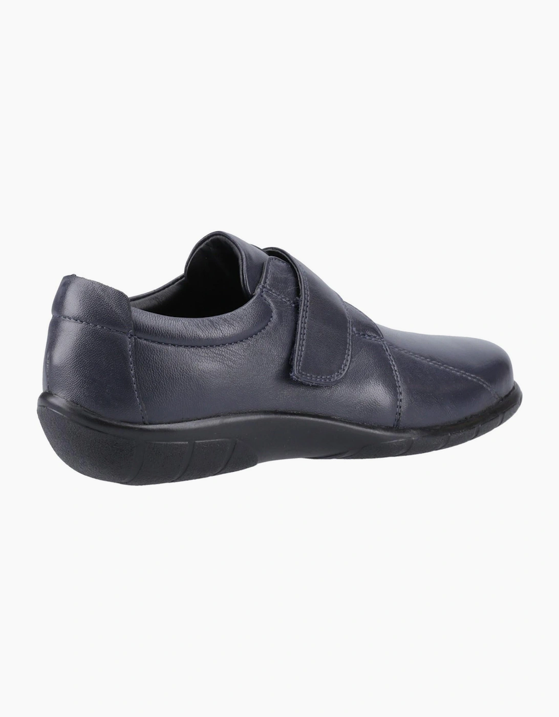 Fleet & Foster Dorothy Leather Womens Shoes Navy