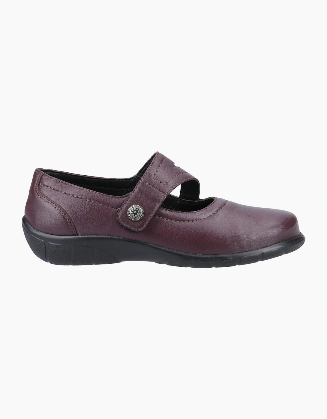Fleet & Foster Ethel Memory Foam Womens Shoes Burgundy