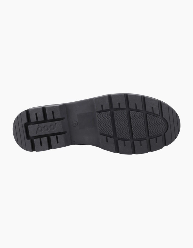 Pod Fiona Womens Brogue Shoes Black
