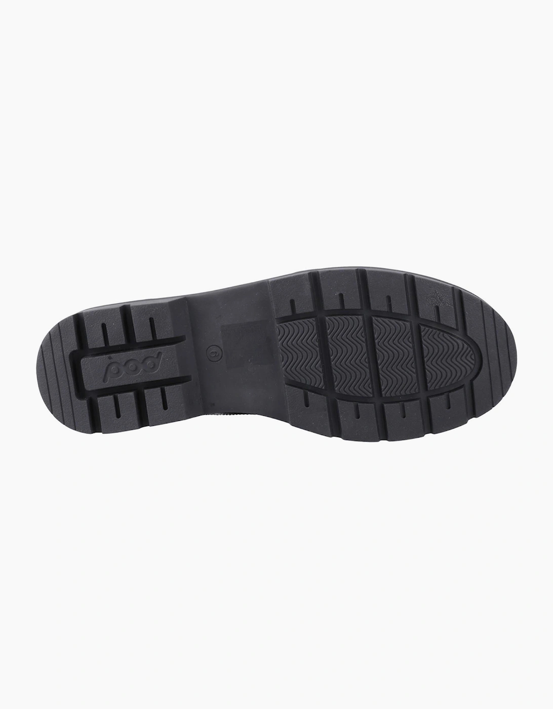 Pod Fiona Womens Brogue Shoes Black