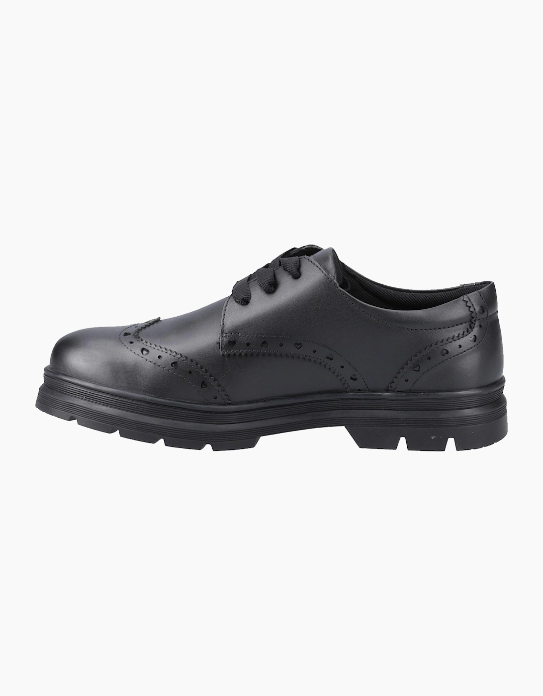 Pod Fiona Womens Brogue Shoes Black