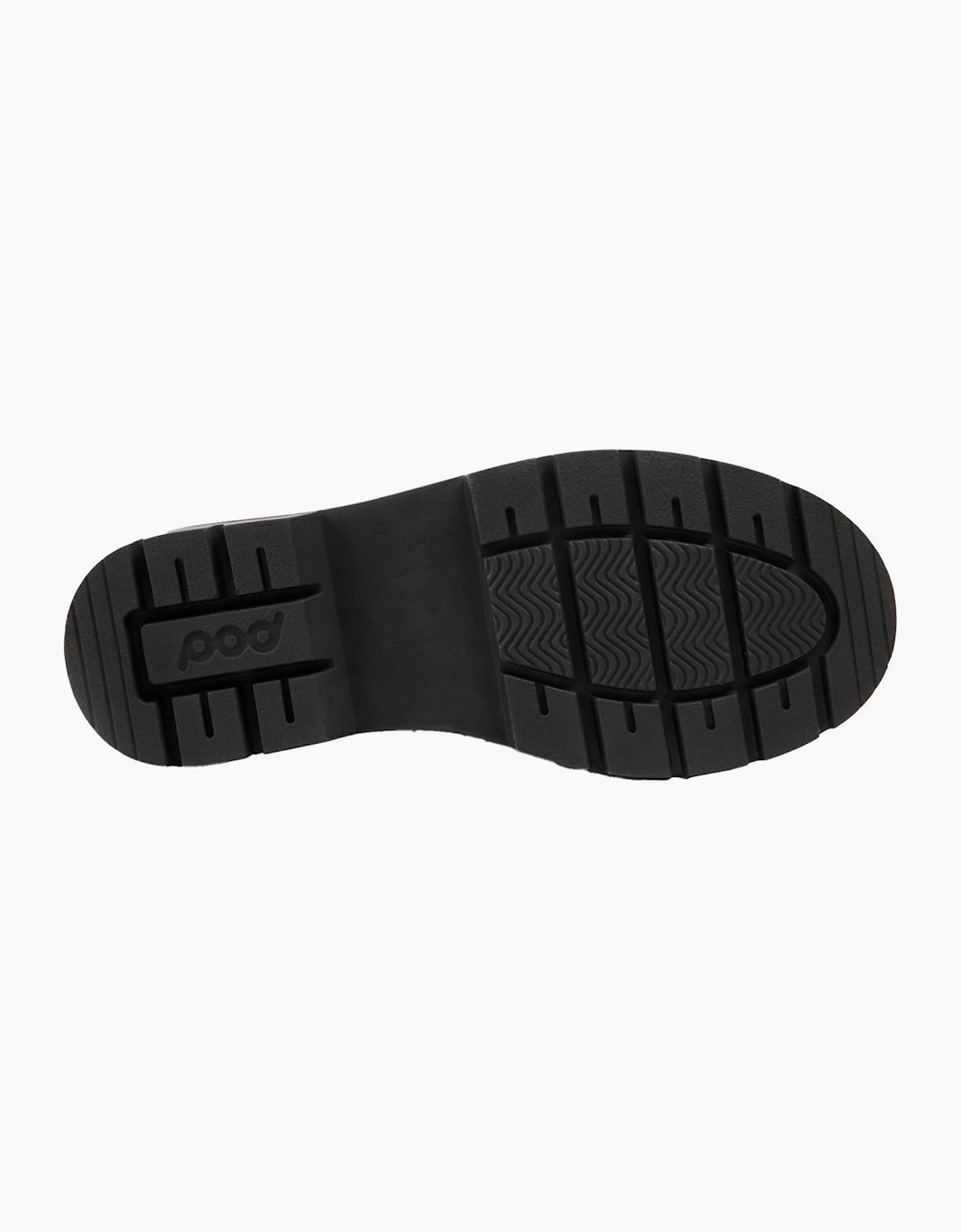 Pod Emilie Senior Girls School Shoes Black