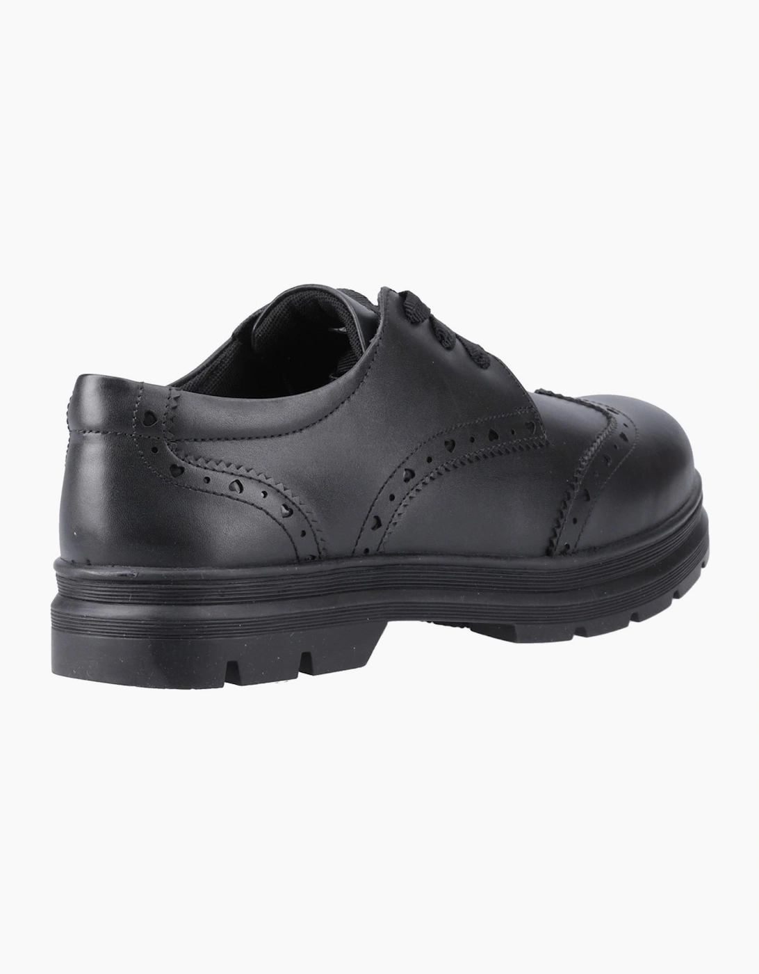 Pod Fiona Womens Brogue Shoes Black
