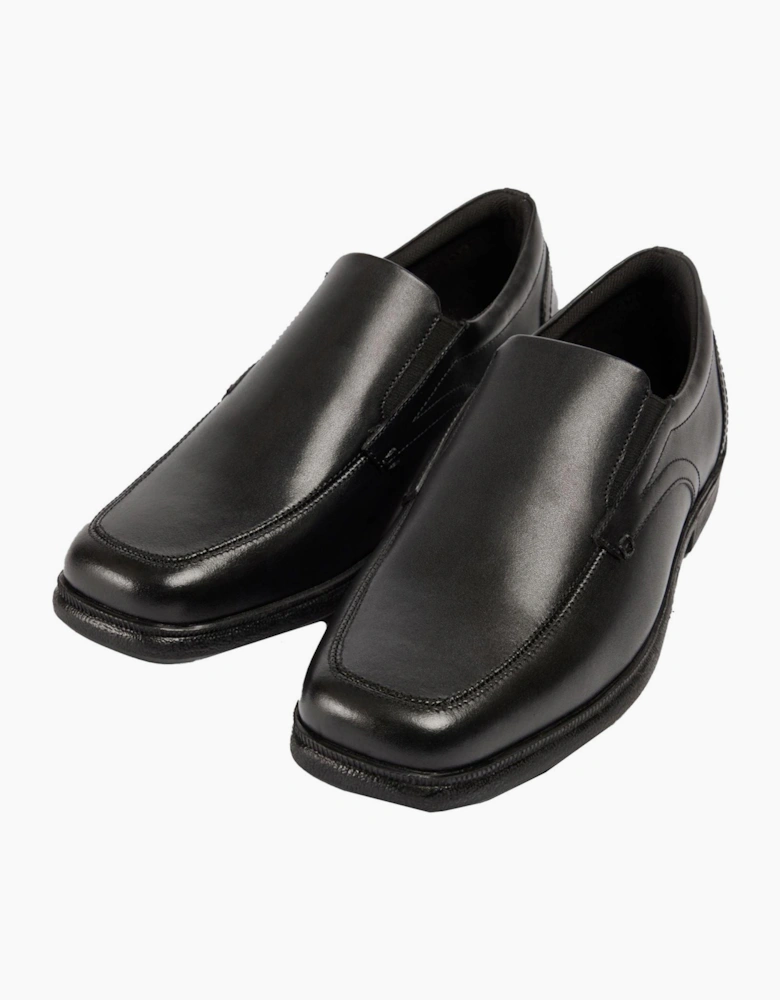 Pod Carpenter Boys School Shoes Black