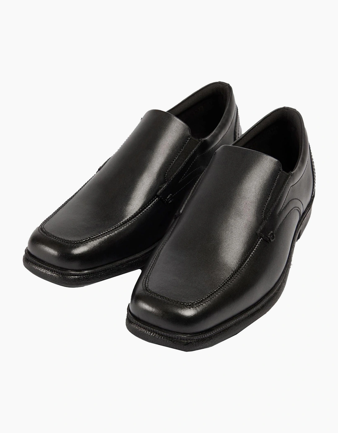 Pod Carpenter Boys School Shoes Black