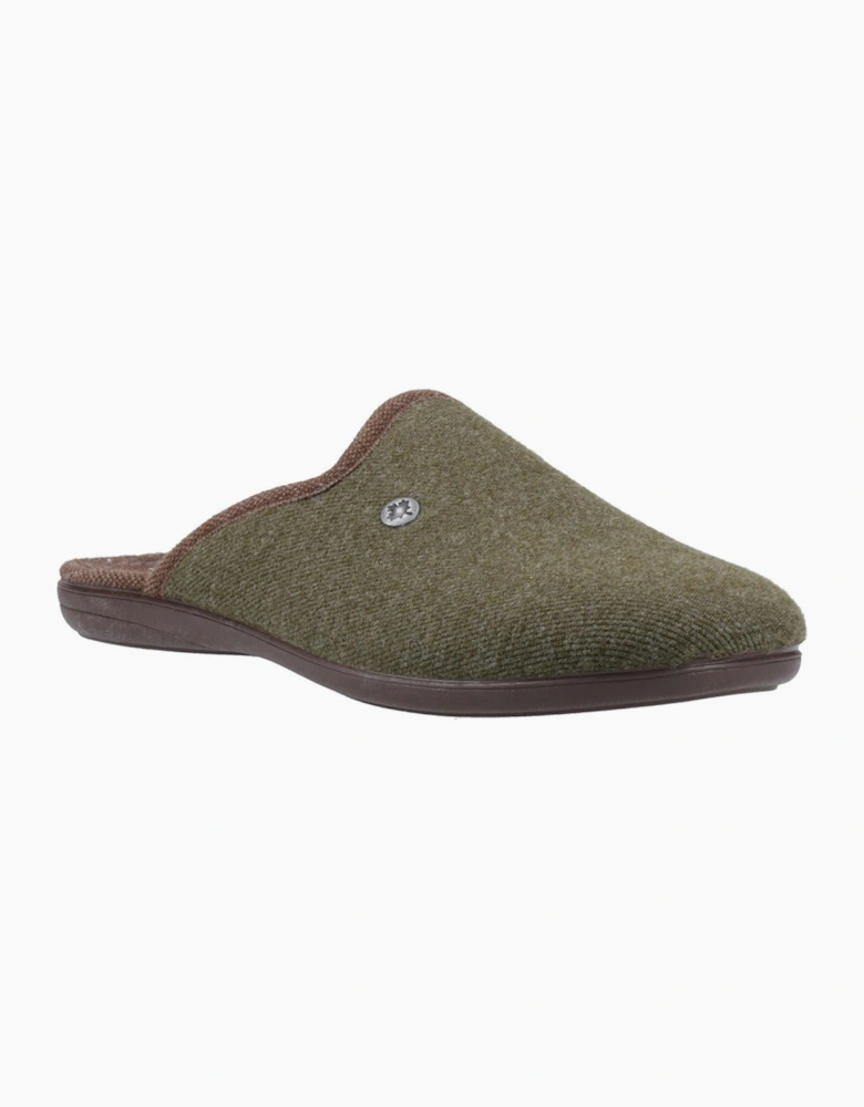 Cotswold Spelsbury Mens Slippers Khaki