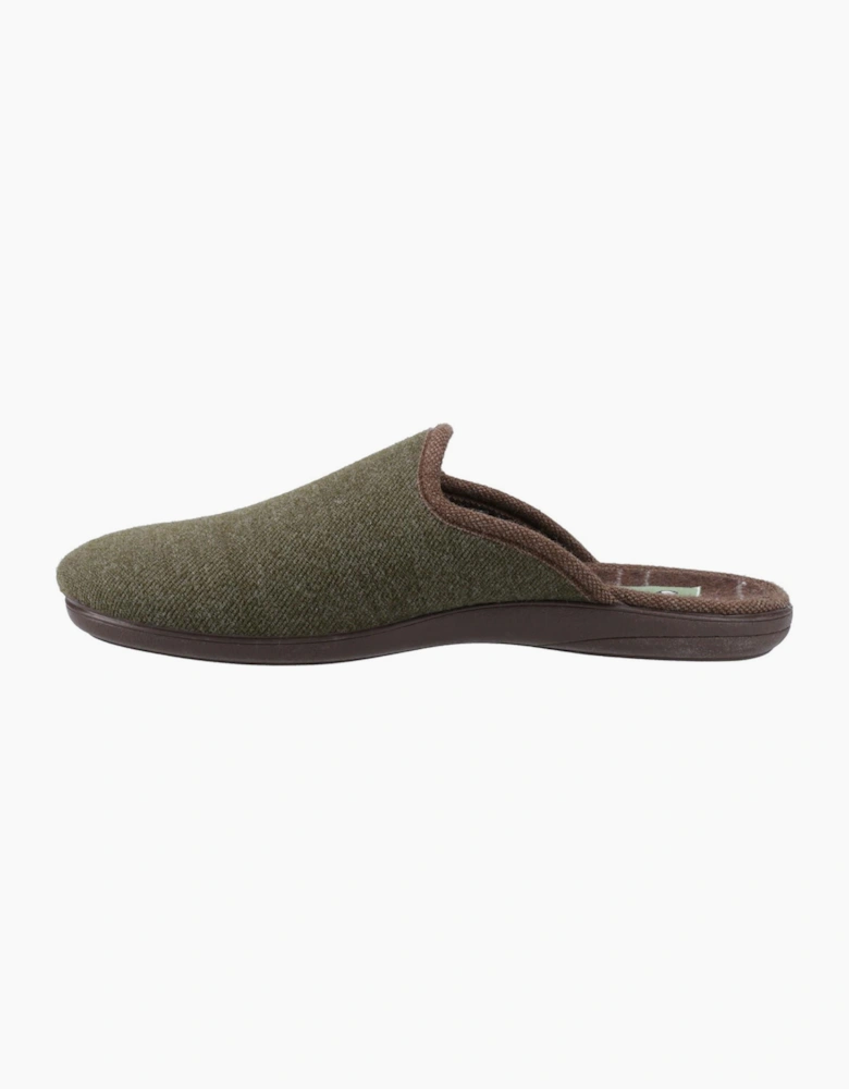 Cotswold Spelsbury Mens Slippers Khaki