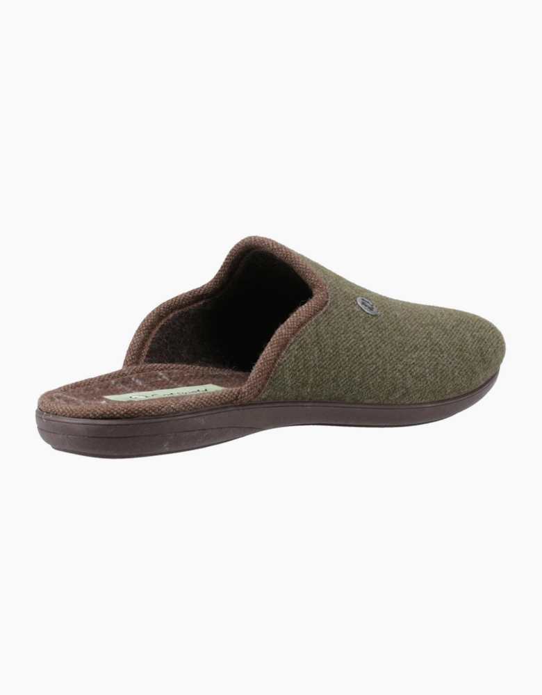 Cotswold Spelsbury Mens Slippers Khaki