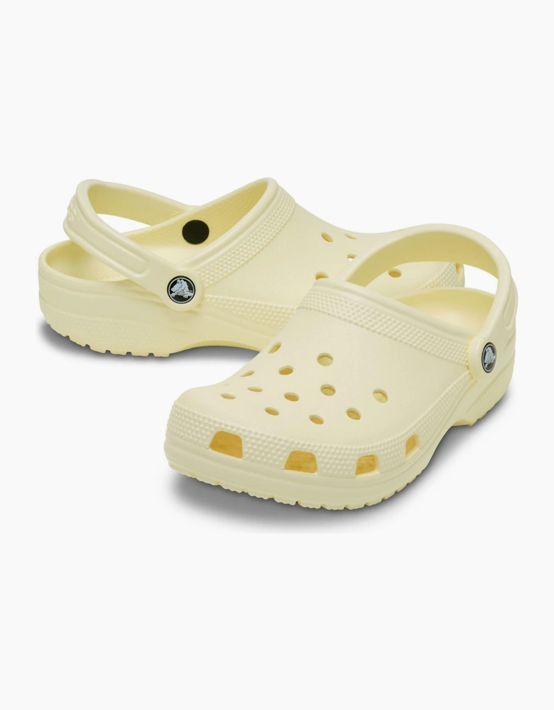 Crocs Classic Womens Clogs Light Yellow